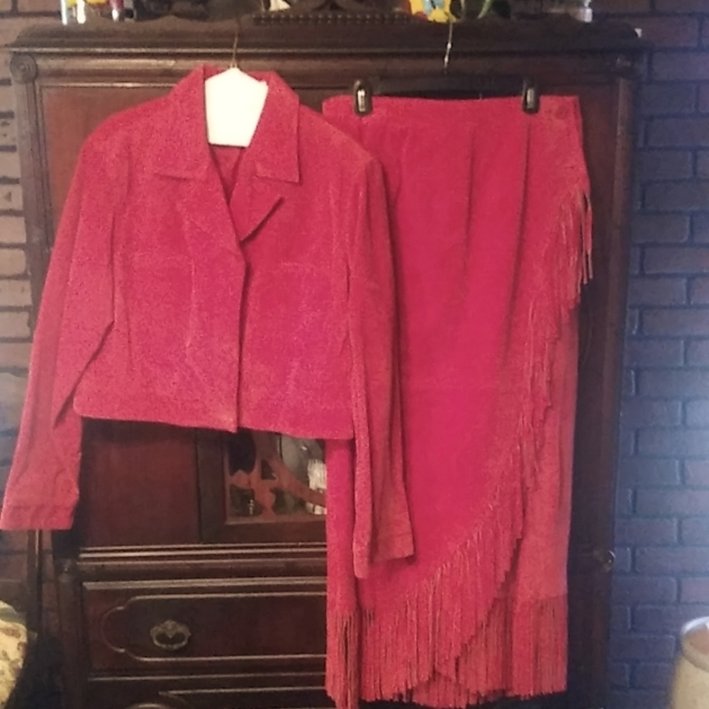 Jacket and skirt